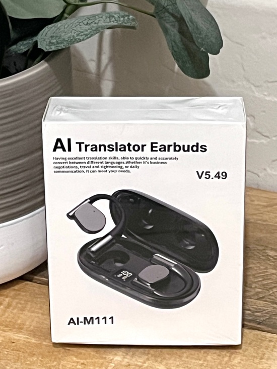 Other - NIB AI Translator Earbuds M111 Real-Time Translation Wireless Headphones